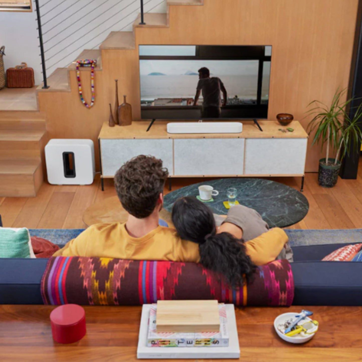 Sonos Beam Lydplanke - Hvit (Gen. 2)
