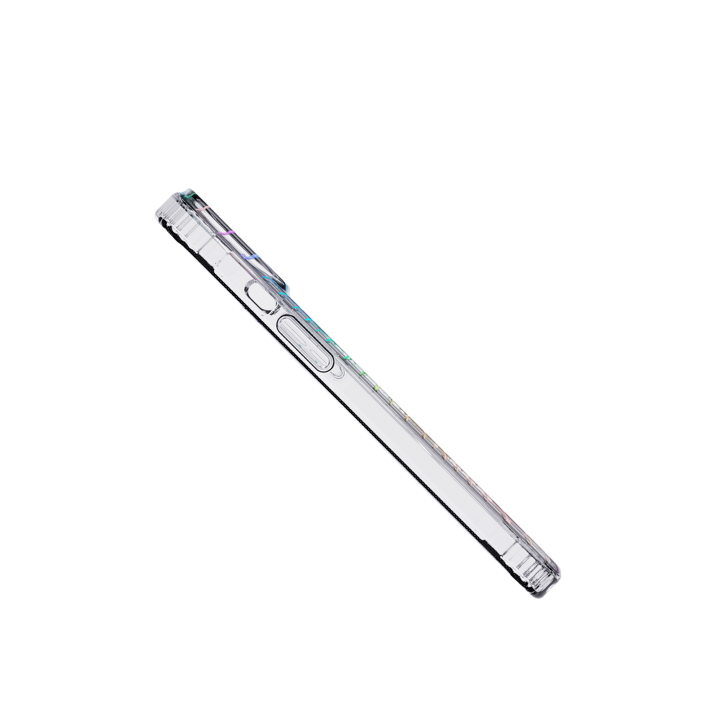 Tech21 Evo Clear Sparkle MagSafe Deksel til iPhone 15