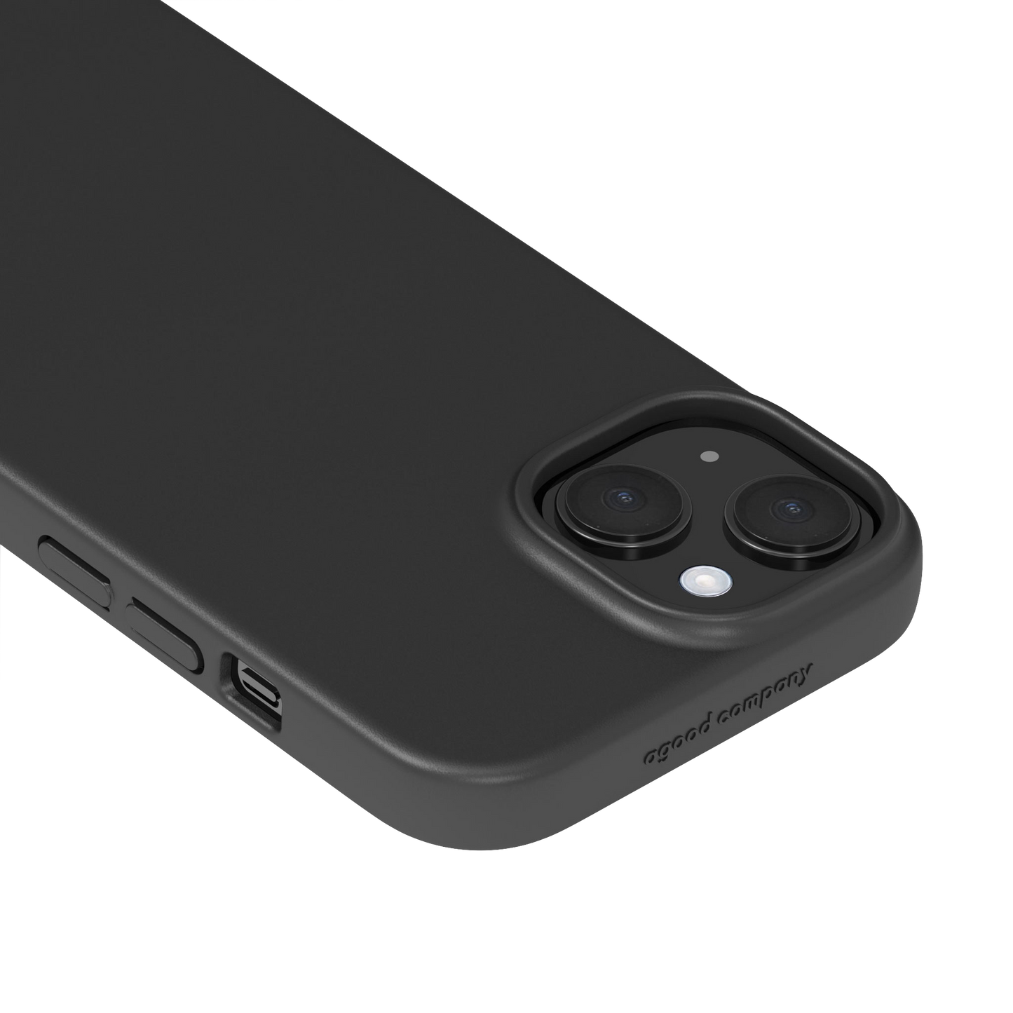 Agood Deksel til iPhone 15 - Svart
