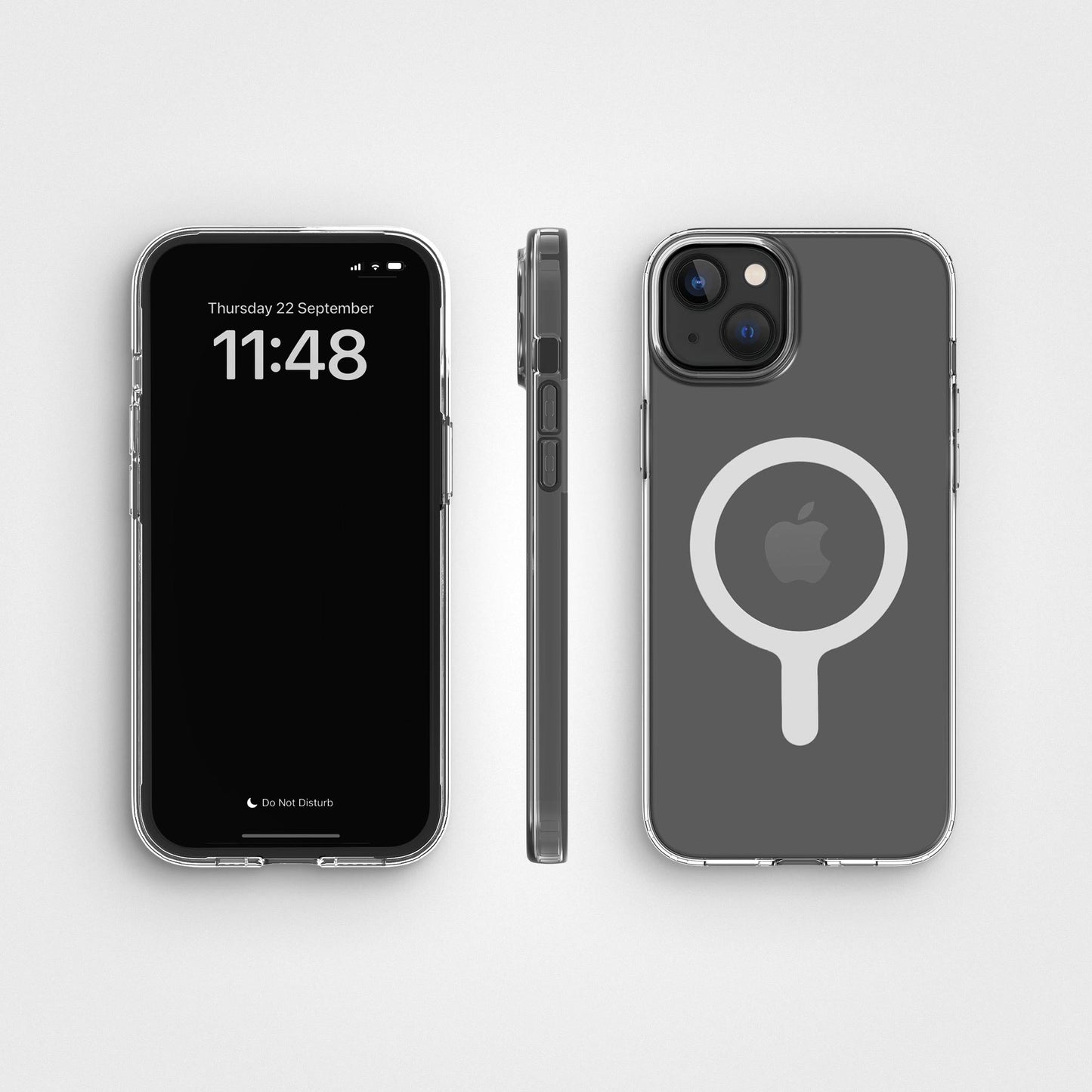 Agood Gjennomsiktig deksel til iPhone 15 Plus