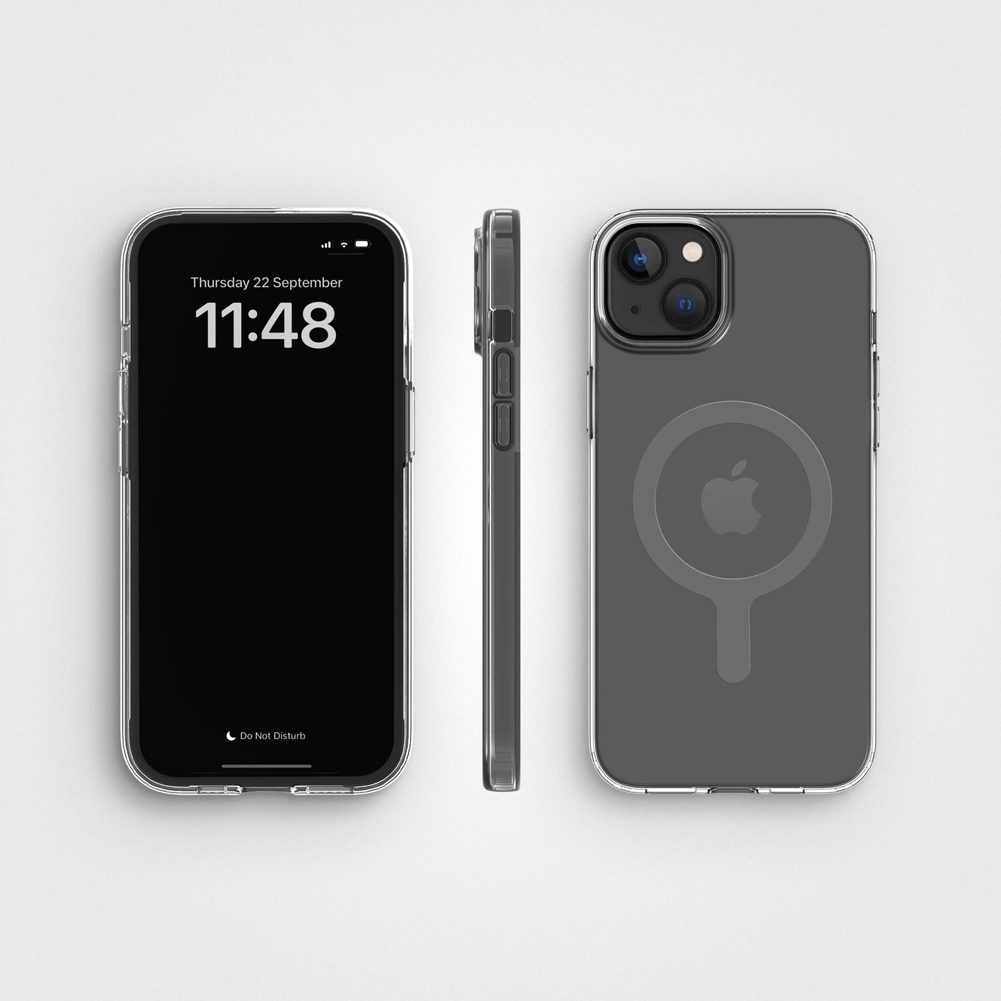 Agood Gjennomsiktig deksel til iPhone 15 Plus