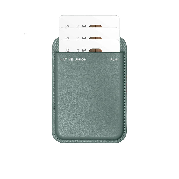 Native Union CLIC (RE)CLASSIC MagSafe Kortmappe - Slate Green