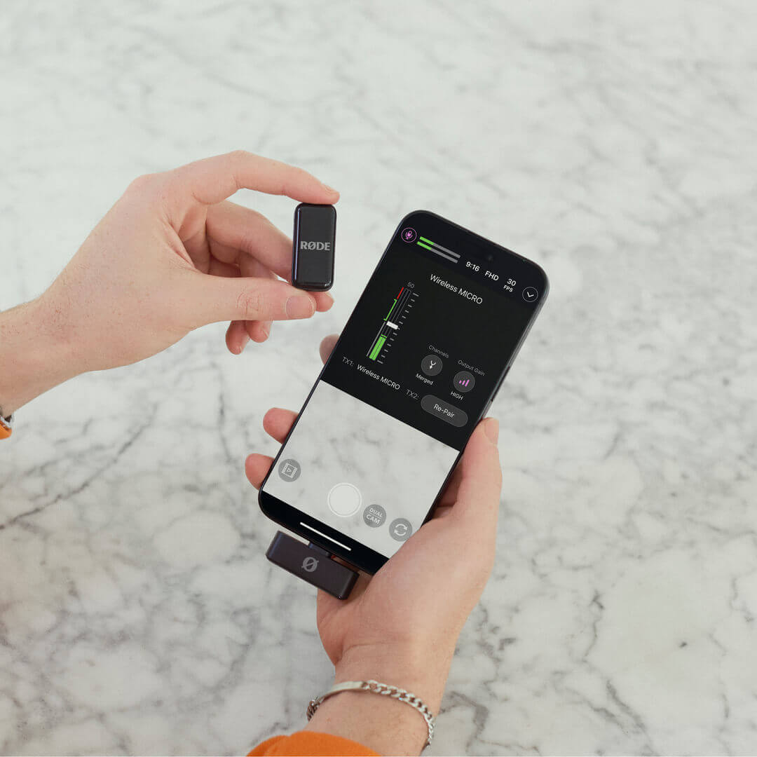 Røde Wireless Microphone USB-C - Svart