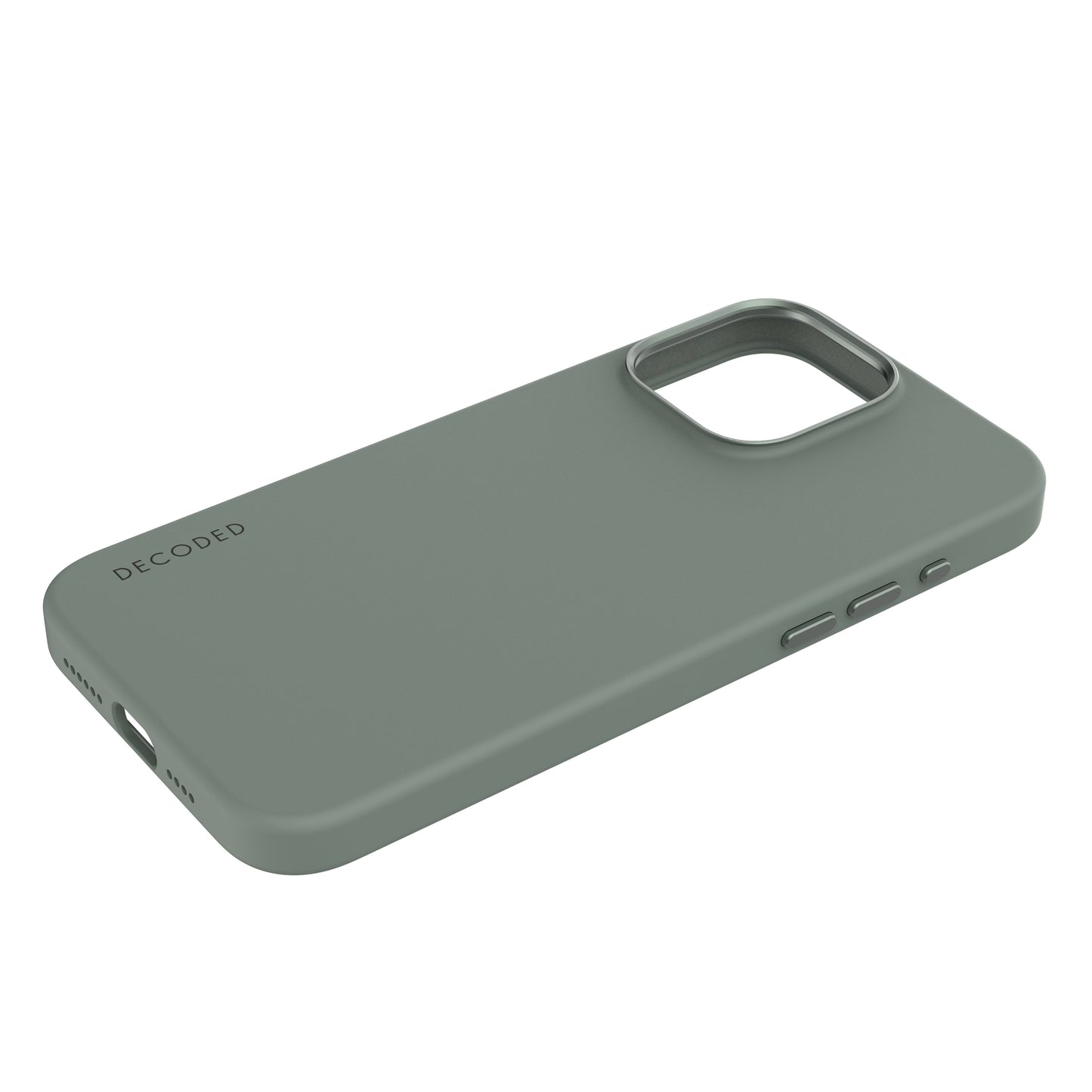 Decoded Backcover MagSafe Silikondeksel til iPhone 15 Pro Max - Sage Green