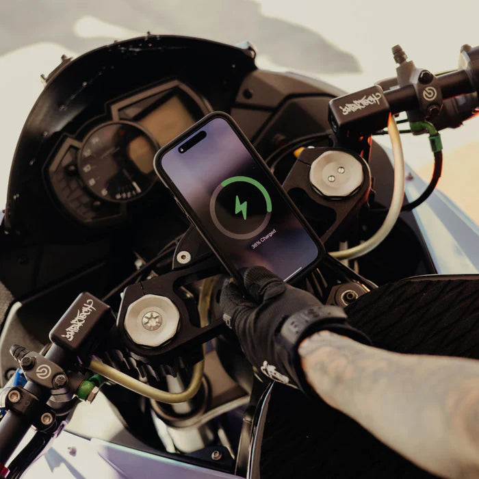 Peak Design iPhone-stativfeste til Gaffelstammen til Motorsykkel med Qi2-lading