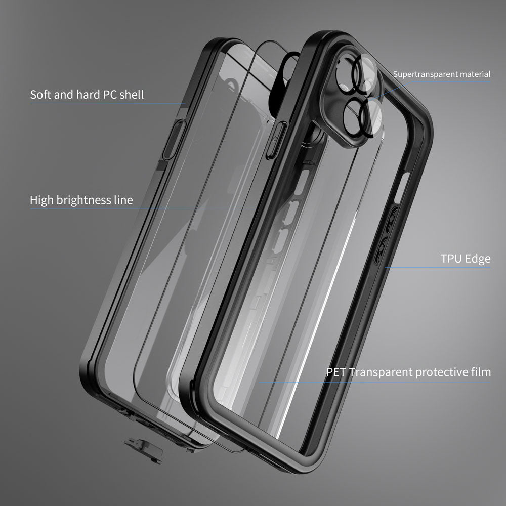 Armor-X MX Vanntett Deksel til iPhone 15 Plus