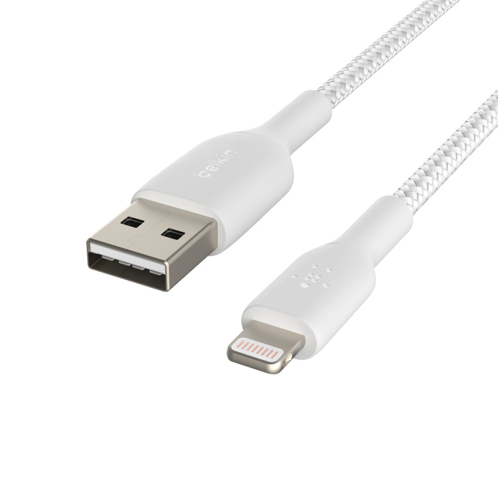 Belkin USB-A til Lightning ladekabel 1m - Hvit